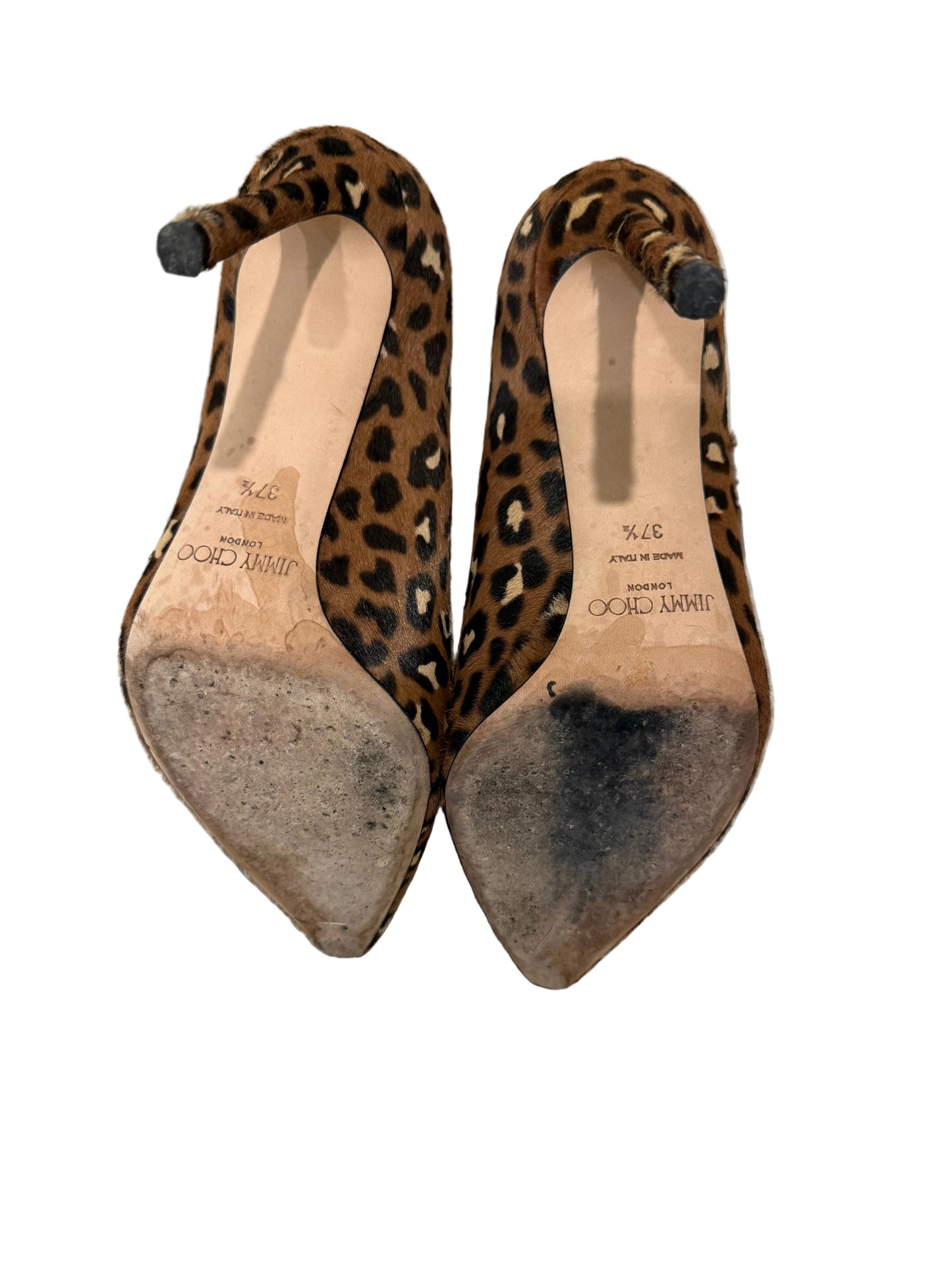 Jimmy Choo Leopard Print Pumps