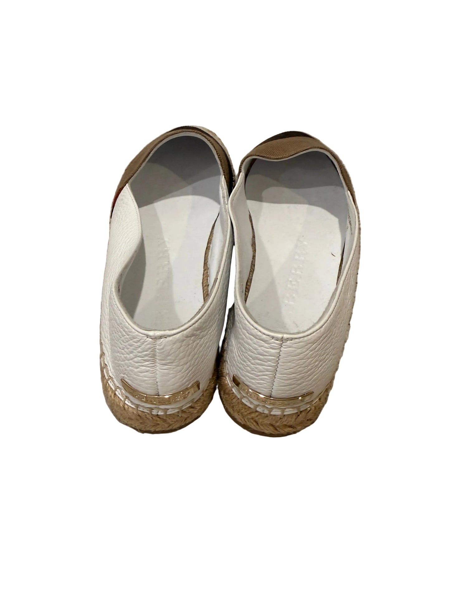 Burberry Check Espadrille Flats