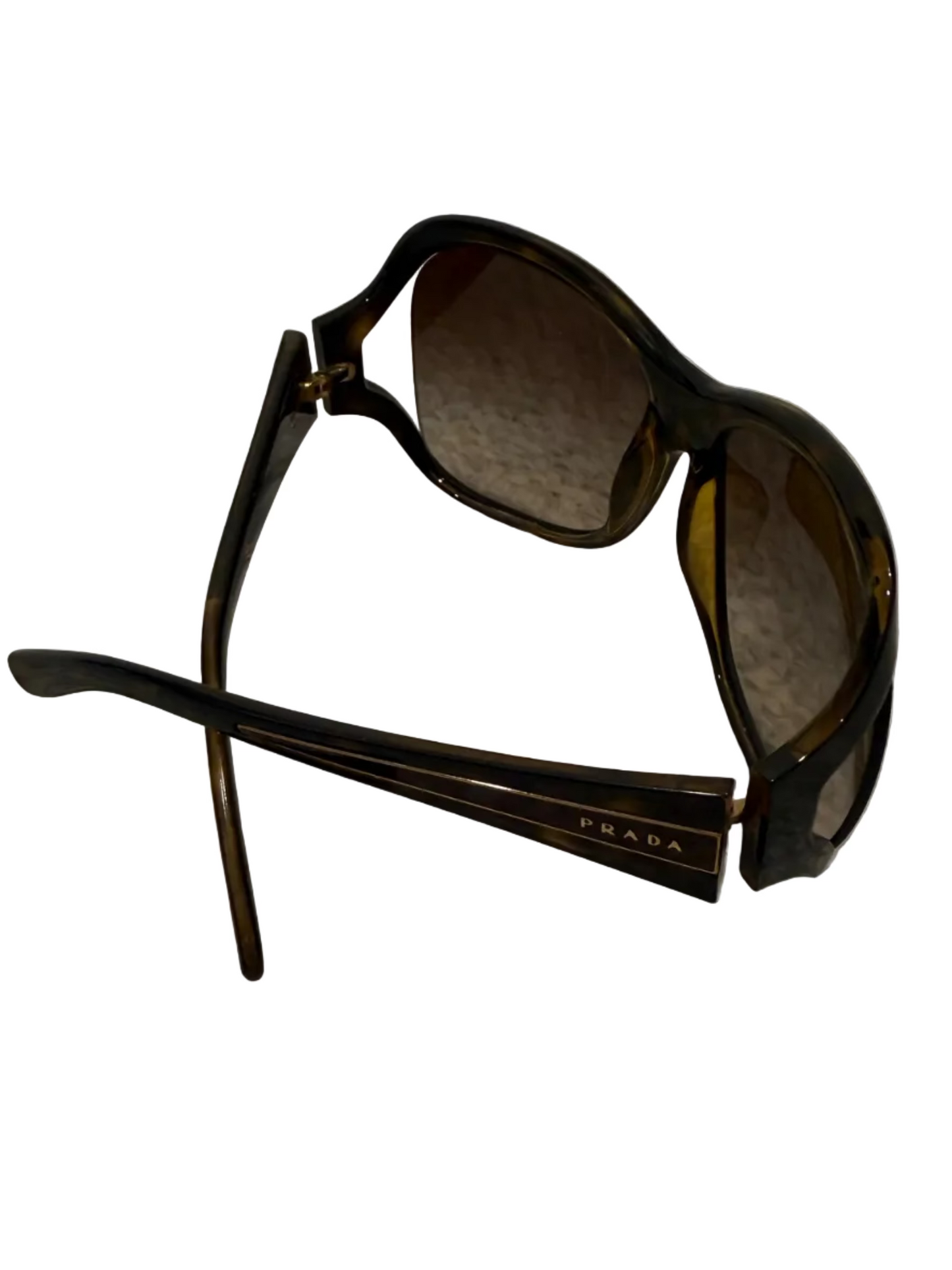 Prada Oversized Tortoiseshell Sunglasses