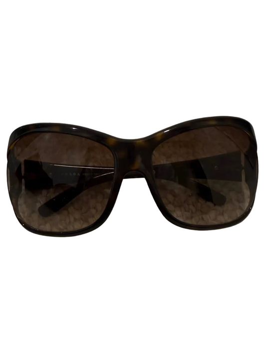 Prada Oversized Tortoiseshell Sunglasses